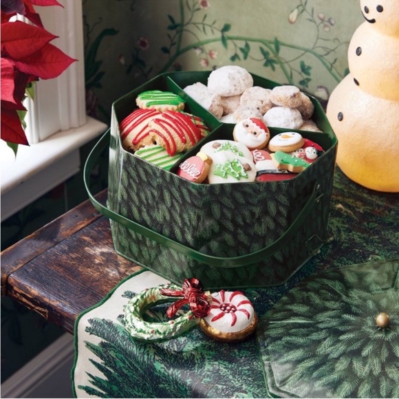 Metal Cookie Box Octagonal Transporter - John Derian for Target 2025